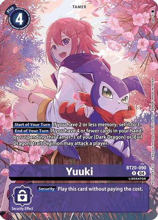 Yuuki (Special Booster Ver.2.5 Celebration Event) (BT20-090) - Release Special Booster 2.5 Celebration Event Cards