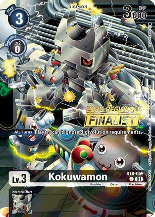 Kokuwamon (2025 Regionals Finalist) (BT8-059) - New Awakening Foil