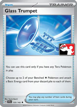 Glass Trumpet 135/142 Prize Pack Series Cards - Uncommon