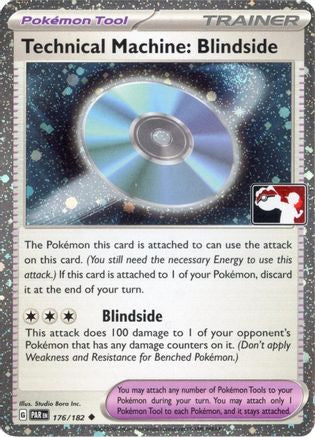 Technical Machine: Blindside (Cosmos Holo) 176/182 - Holofoil Prize Pack Series Cards - Uncommon