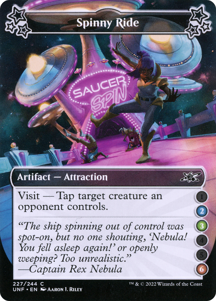 Spinny Ride (2-3-6) (UNF-227) - Unfinity Foil