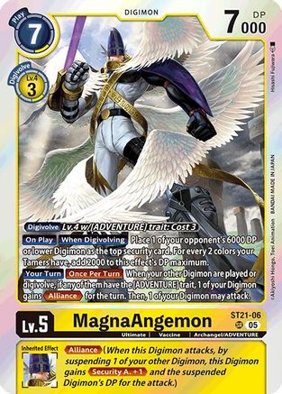 MagnaAngemon (ST21-06) - Starter Deck 21: Hero of Hope Foil