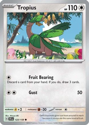 Tropius 123 SV09 Journey Together - Common