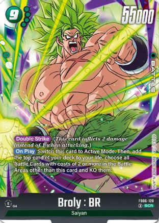 Broly : BR - FB06-120 (FB06-120) - Rivals Clash Holofoil