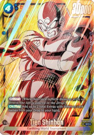 Tien Shinhan - FB06-032 (Alternate Art) (FB06-032) - Rivals Clash Holofoil
