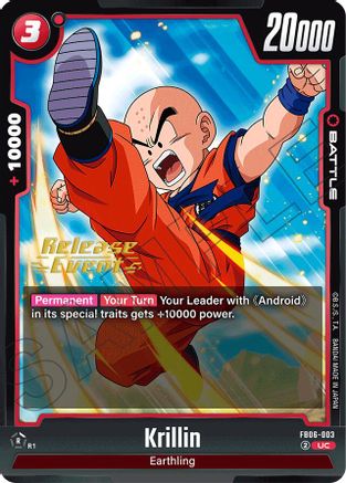 Krillin - FB06-003 (FB06-003) - Rivals Clash Release Event Cards