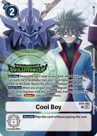 Cool Boy (Evolution Cup 2025 Vol. 1) (BT9-092) - X Record Foil