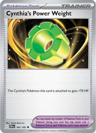 Cynthia's Power Weight 162 SV10 Destined Rivals - Uncommon