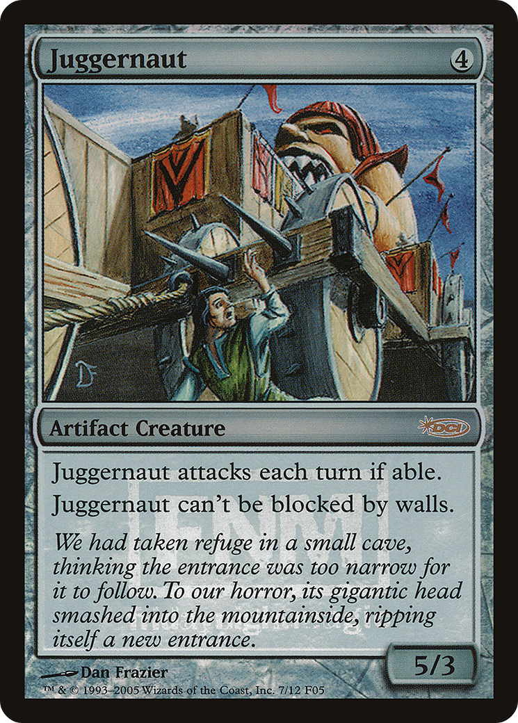 Juggernaut (FNM-) - Friday Night Magic 2005 Foil