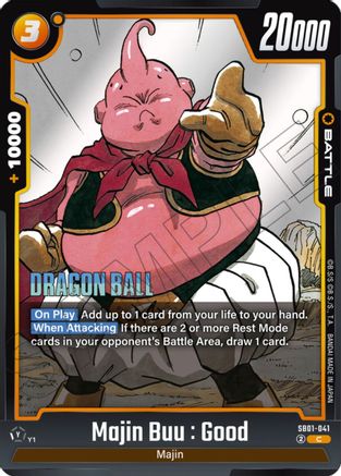 Majin Buu : Good (SB01-041) - Manga Booster 01