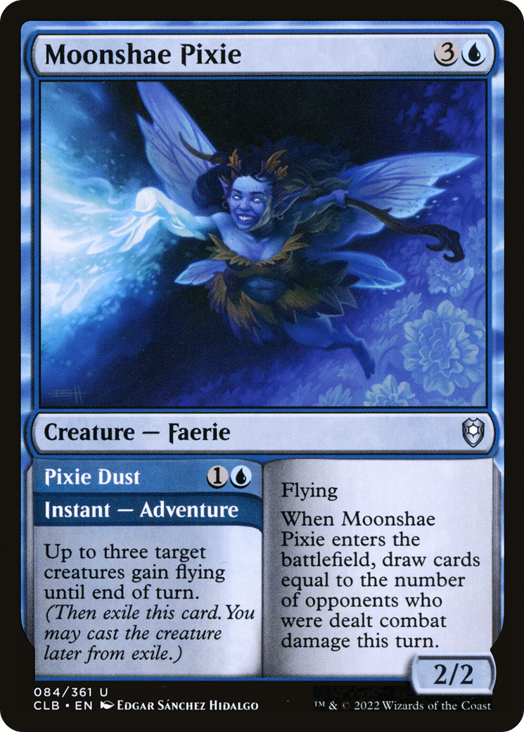 Moonshae Pixie (CLB-084) - Commander Legends: Battle for Baldur's Gate Foil