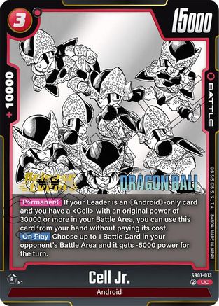 Cell Jr. - SB01-013 (SB01-013) - Manga Booster 01 Release Event Cards