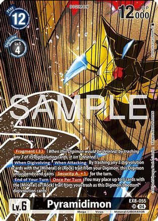 Pyramidimon (Digimon Liberator Debuggers Set) (EX8-055) - Chain of Liberation Foil