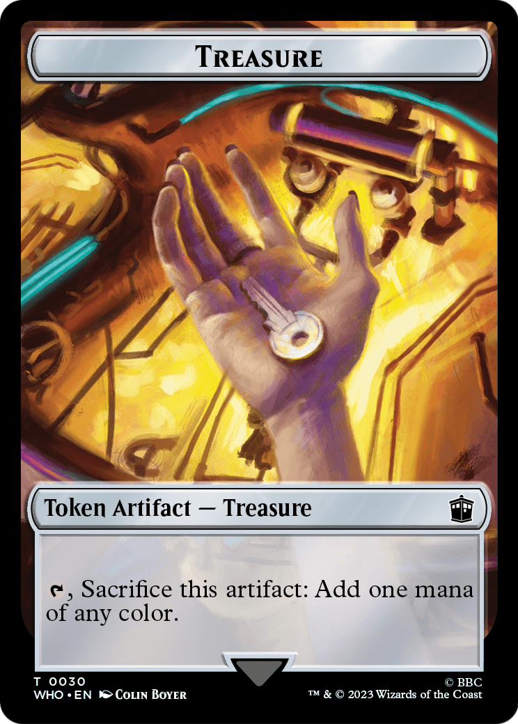 Treasure (TWHO-030) - Doctor Who Tokens Foil
