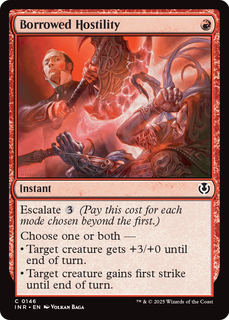 Borrowed Hostility (INR-146) - Innistrad Remastered