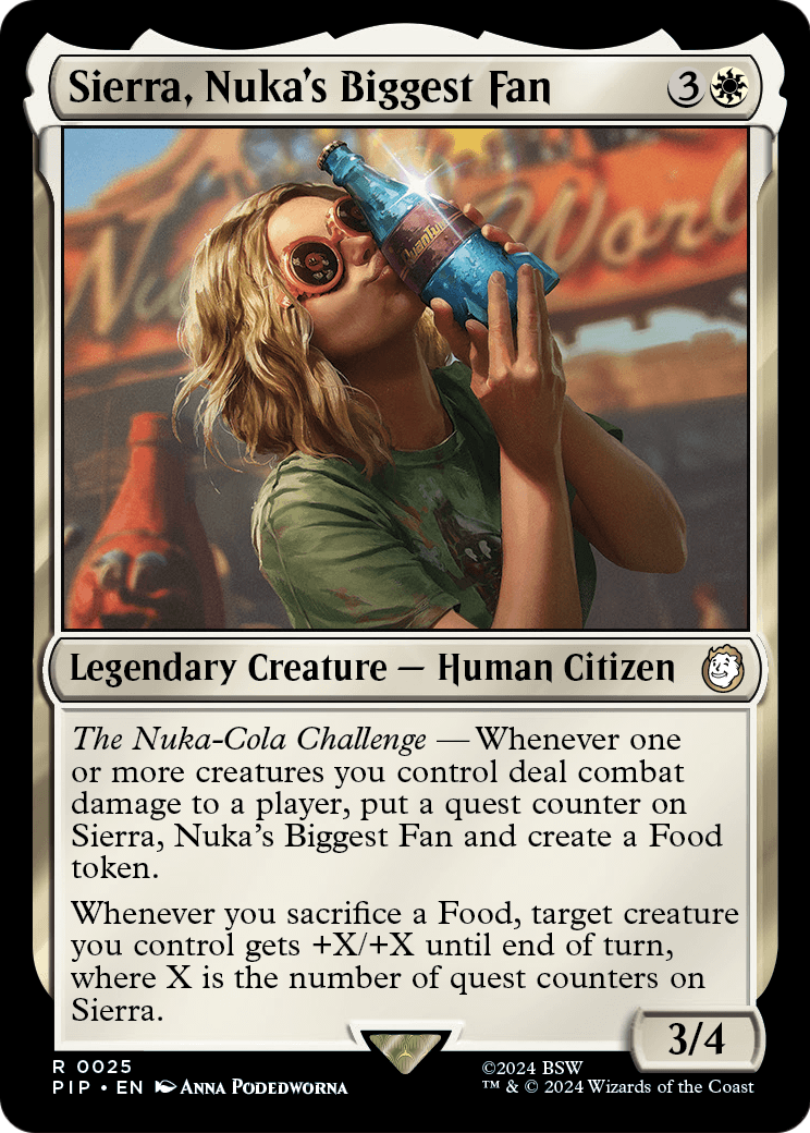 Sierra, Nuka's Biggest Fan (PIP-025) - Fallout