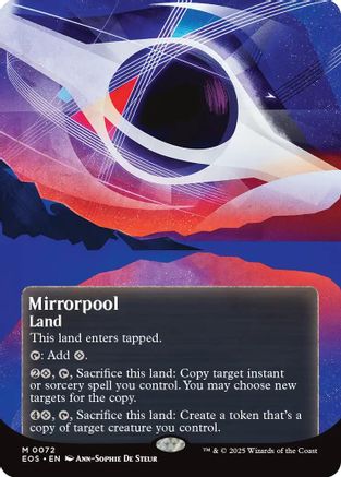 Mirrorpool (0072) (Borderless) (EOS-072) - Edge of Eternities: Stellar Sights