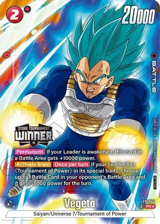 Vegeta - FP-044 (Tournament Pack -Winner- 07) (FP-044) - Tournament and Championship Promos Holofoil