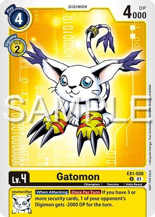 Gatomon (Time Stranger Demo Deck) (EX1-026) - Digimon Demo Deck Exclusive Cards