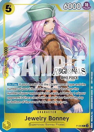 Jewelry Bonney (Online Regional Participation Pack 2025 Vol.2) (P-085) - One Piece Promotion Cards Foil
