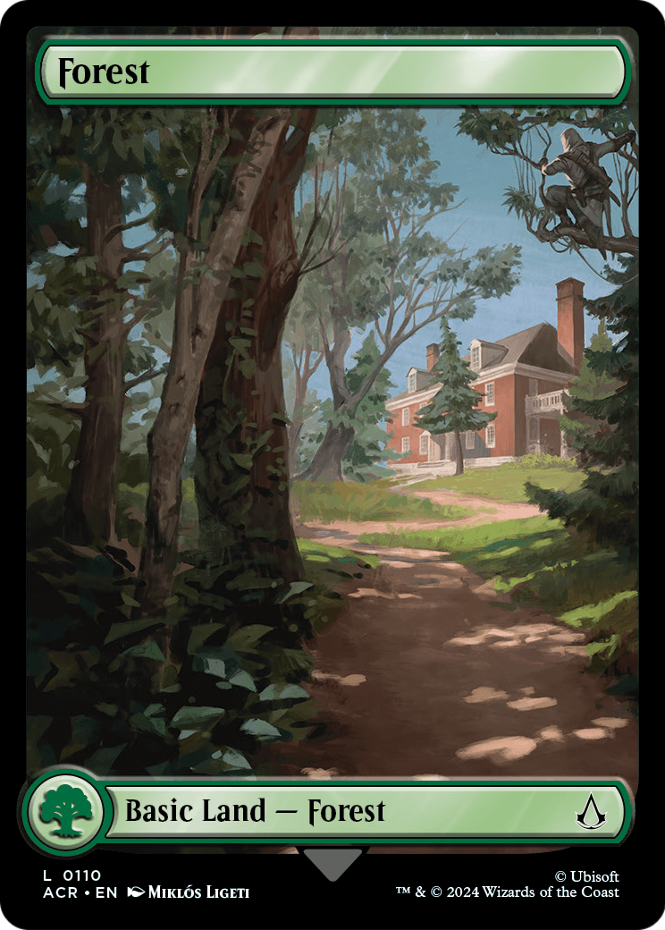 Forest (0110) (ACR-110) - Assassin's Creed Foil