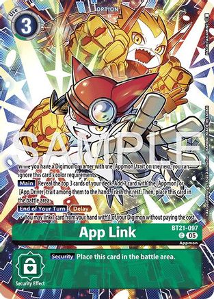 App Link (BT21-097) - Limited Card Pack -Another Knight- Foil