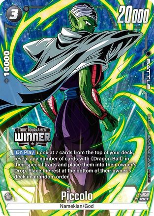 Piccolo - FP-056 (Tournament Pack -Winner- 08) (FP-056) - Tournament and Championship Promos Holofoil