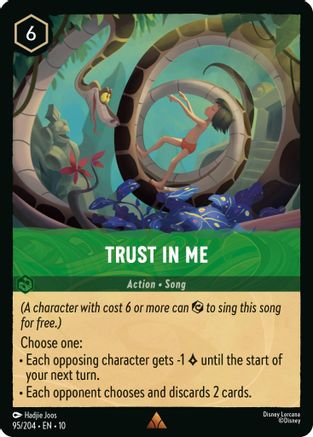 Trust In Me (95/204) - Whispers in the Well Cold Foil