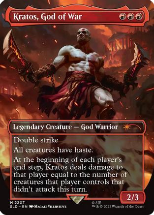 Kratos, God of War (SLD-2207) - Secret Lair Drop Series