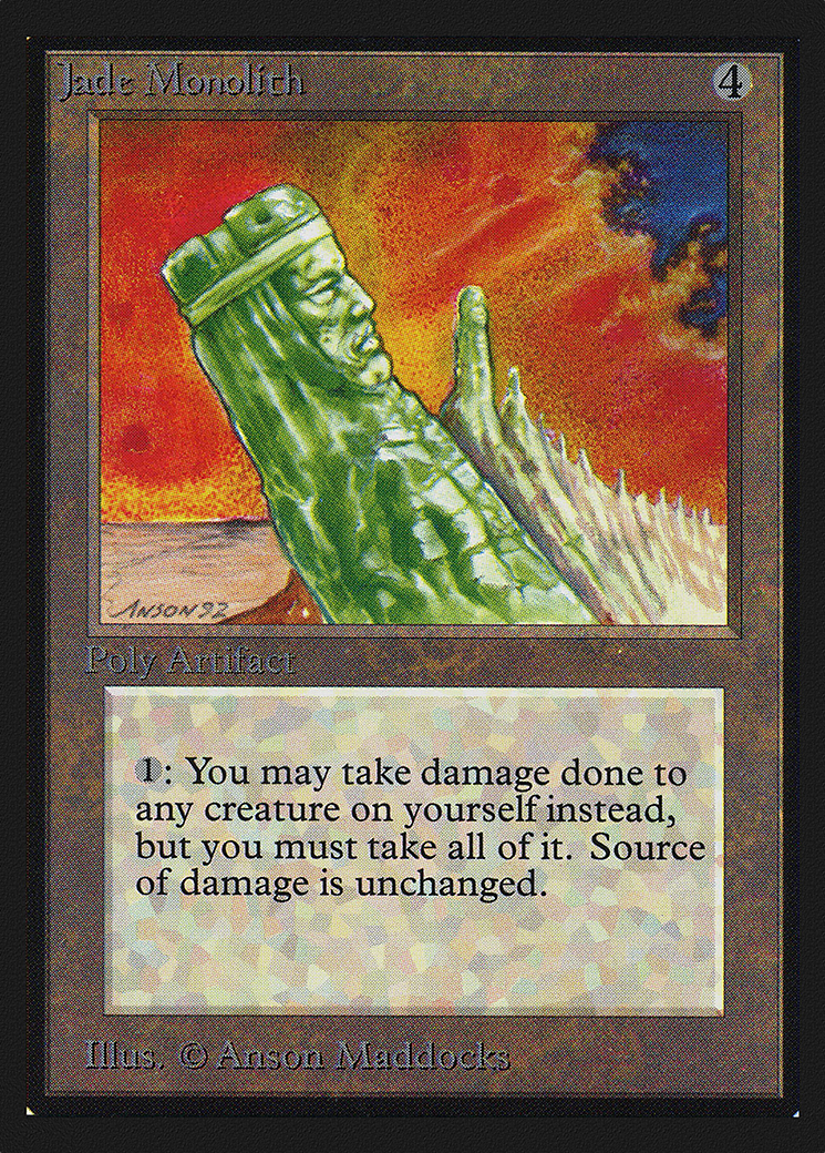 Jade Monolith (CE) (CED-) - Collectors' Edition