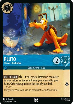 Pluto - Clever Cluefinder (157/204) - Whispers in the Well