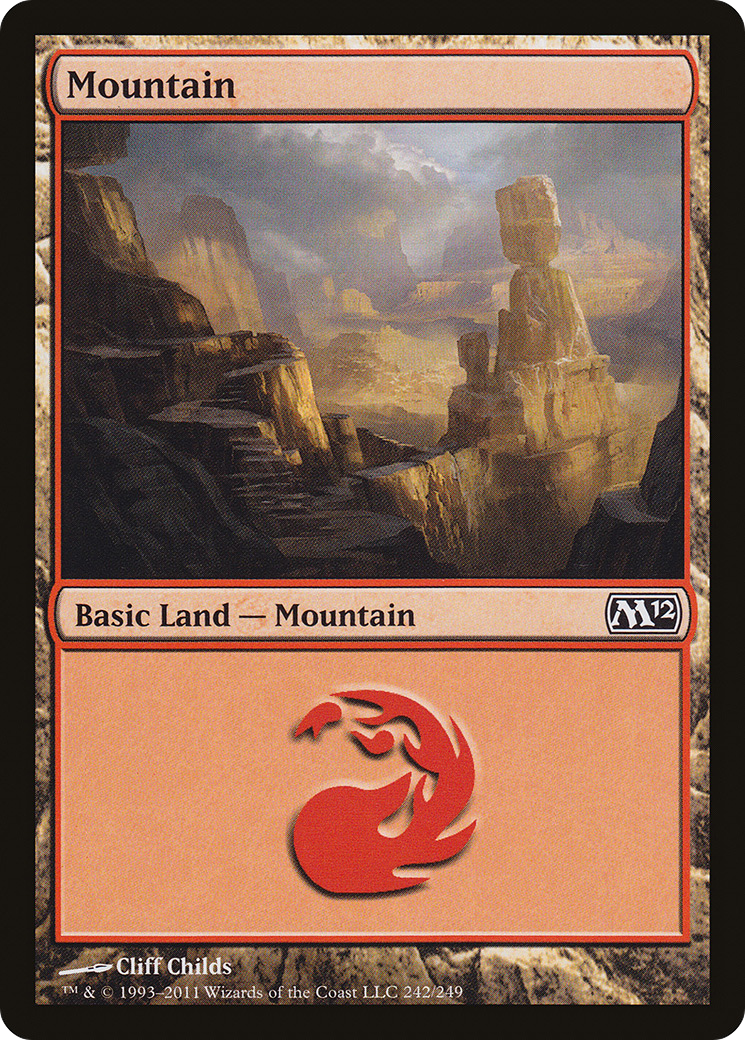 Mountain (242) (M12-242) - Magic 2012