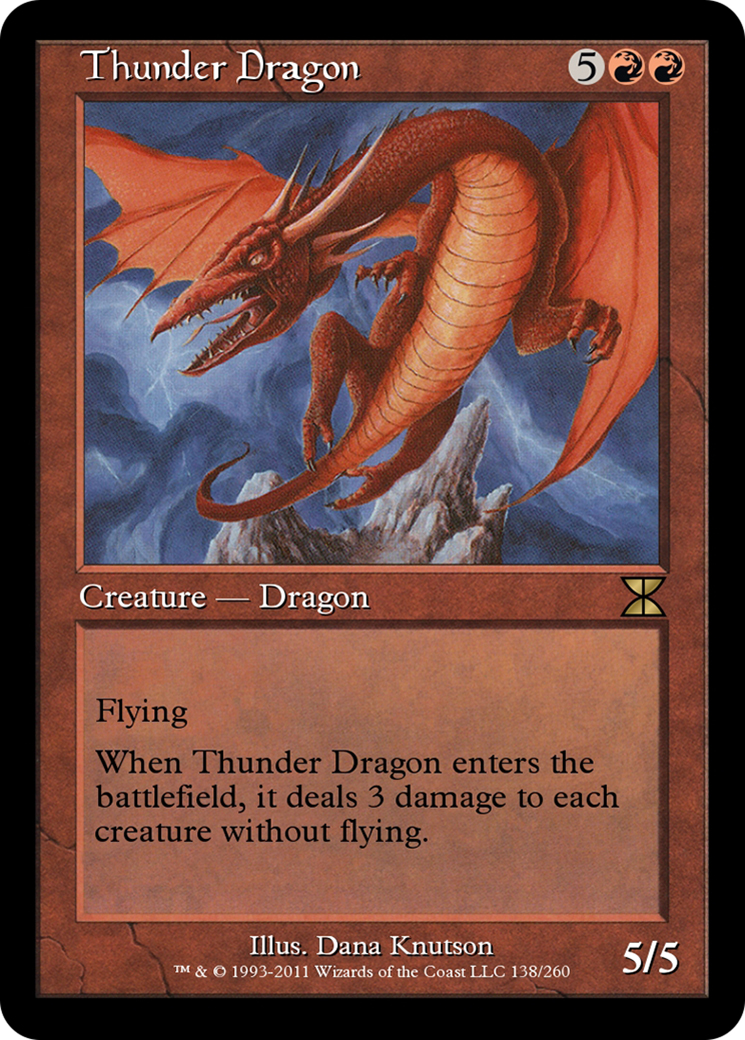 Thunder Dragon (ME4-138) - Masters Edition IV