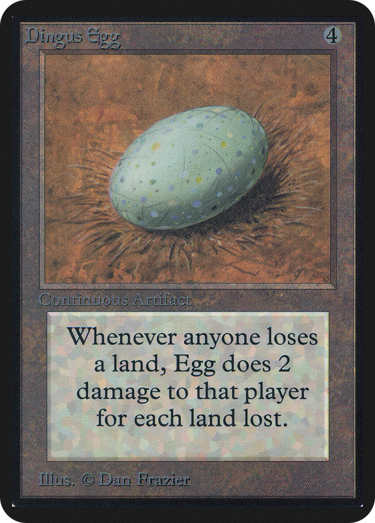 Dingus Egg (LEA-) - Limited Edition Alpha