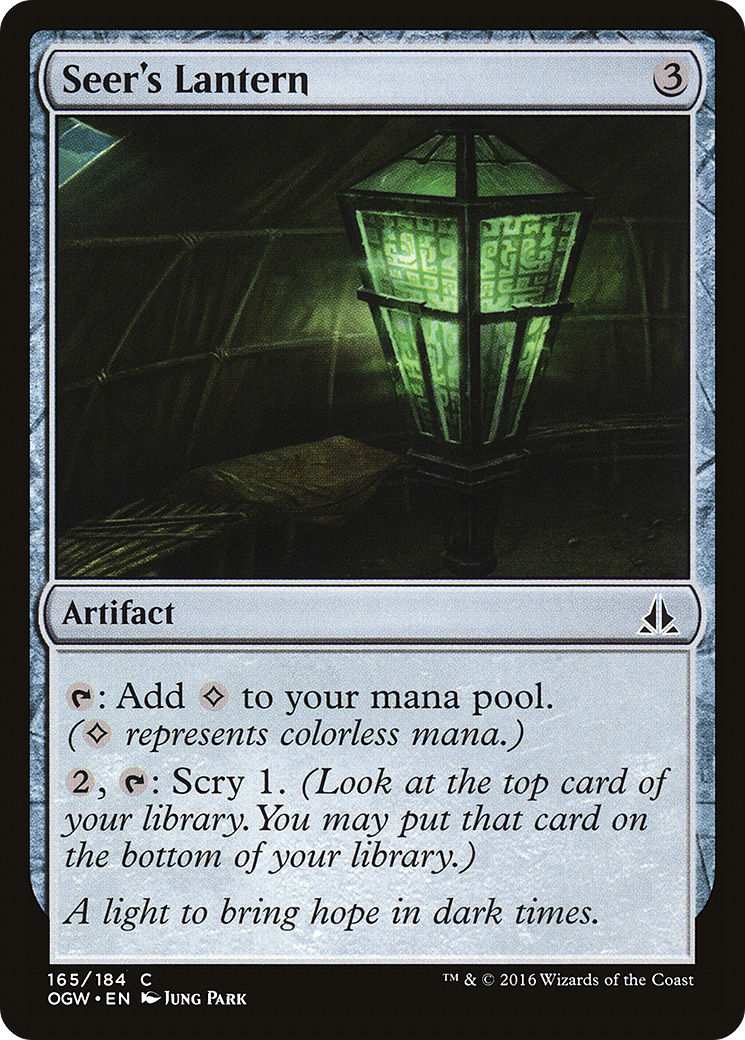 Seer's Lantern (OGW-165) - Oath of the Gatewatch Foil