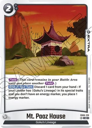 Mt. Paoz House (FB08-120) - Saiyans Pride