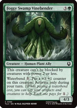 Foggy Swamp Vinebender (TLA-180) - Avatar: The Last Airbender