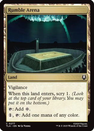 Rumble Arena (TLA-277) - Avatar: The Last Airbender Foil