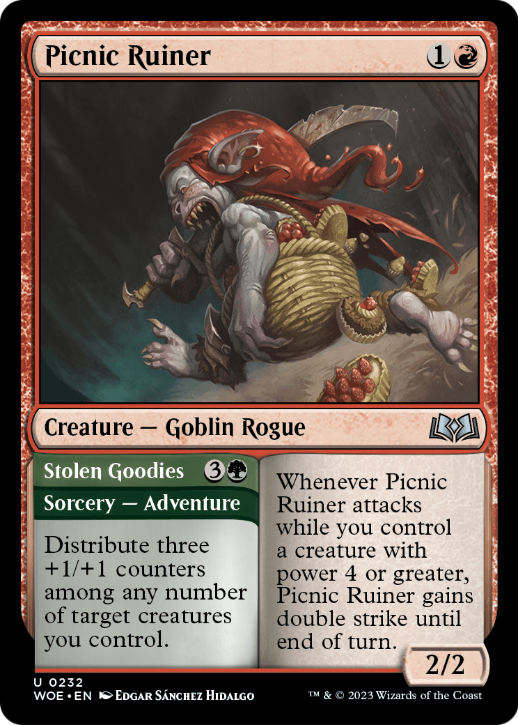 Picnic Ruiner (WOE-232) - Wilds of Eldraine Foil