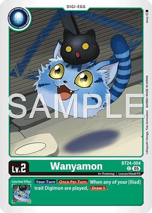 Wanyamon (BT24-004) - Time Stranger