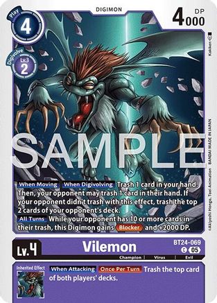 Vilemon (BT24-069) - Time Stranger