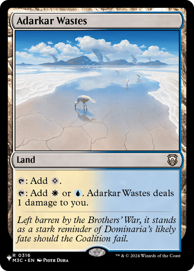 Adarkar Wastes (LIST-M3C-316) - The List