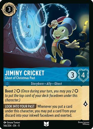 Jiminy Cricket - Ghost of Christmas Past (146/204) - Winterspell
