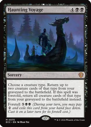 Haunting Voyage (ECC-075) - Commander: Lorwyn Eclipsed