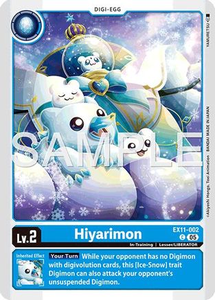 Hiyarimon (EX11-002) - Dawn of Liberator