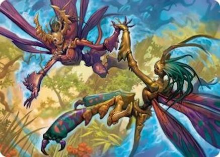 Illusion Spinners Art Card (ASECL-008) - Art Series: Lorwyn Eclipsed
