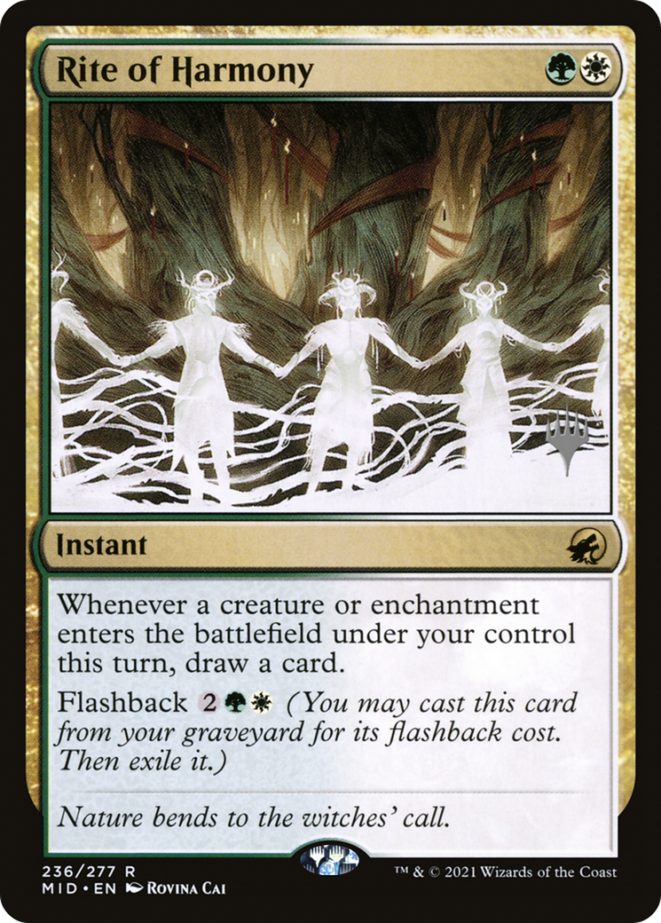 Rite of Harmony (PPMID-236) - Innistrad: Midnight Hunt Promos