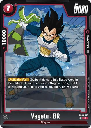 Vegeta : BR - FB09-018 (FB09-018) - Dual Evolution