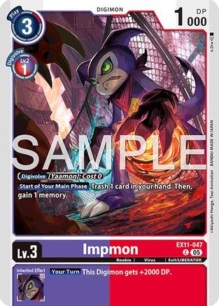 Impmon (EX11-047) - Dawn of Liberator