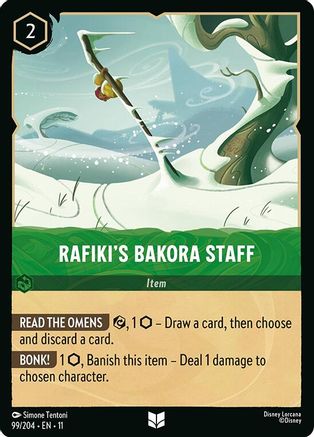 Rafiki's Bakora Staff (99/204) - Winterspell